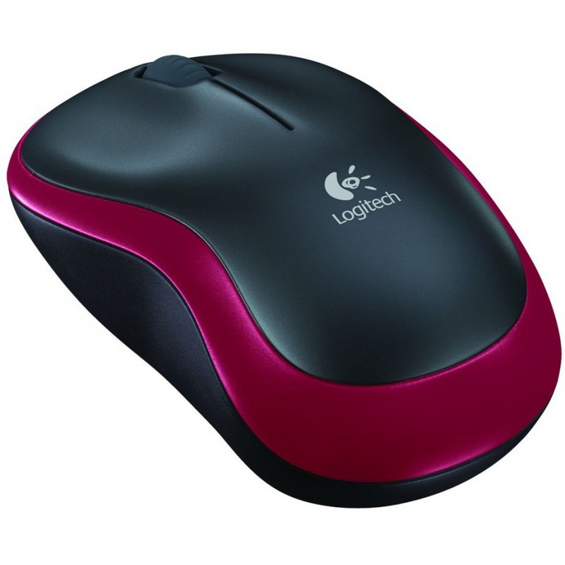 Souris Logitech Sans Fil m185 / Rouge