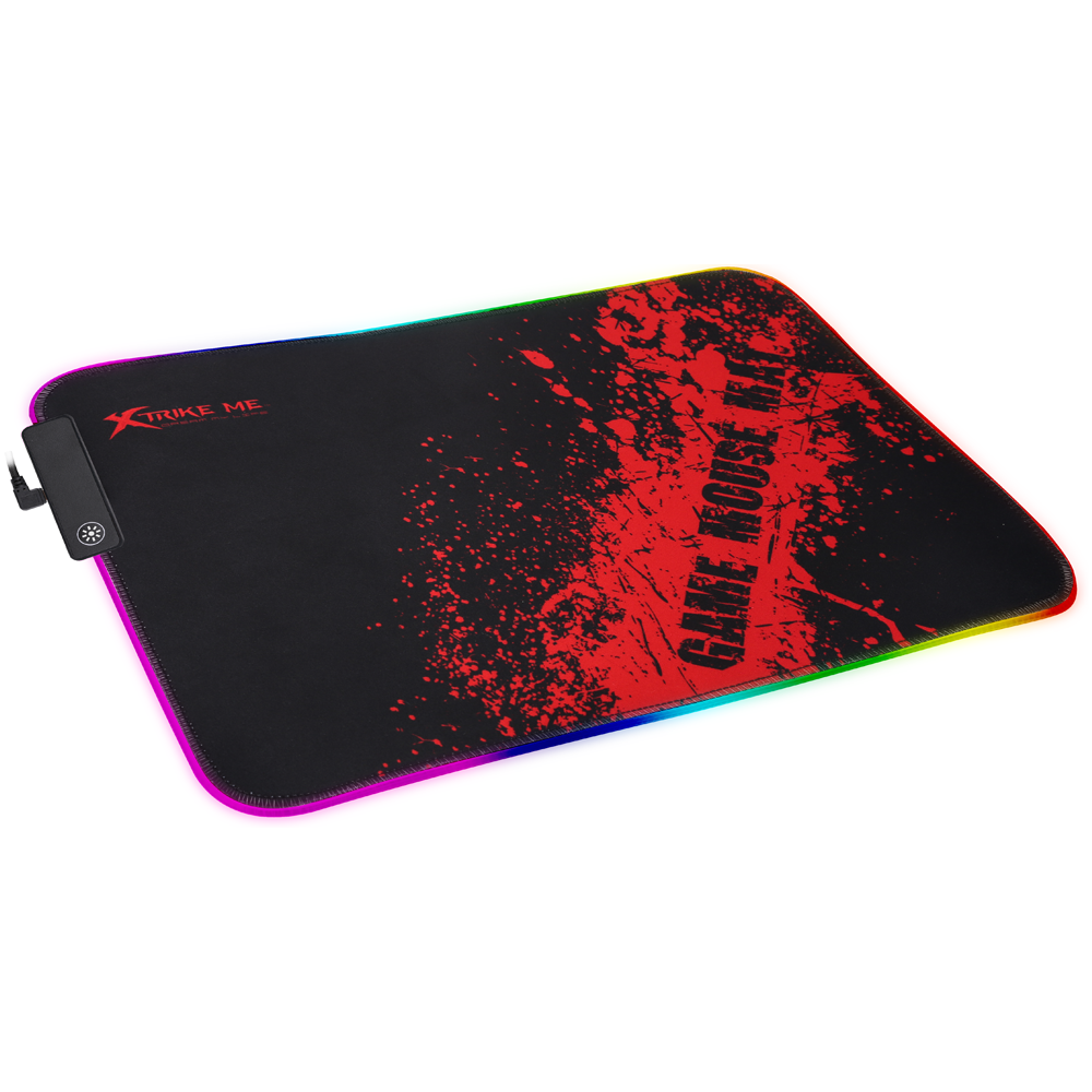 Tapis de souris Gaming Xtrike Me MP602 350 x 250 mm / RGB