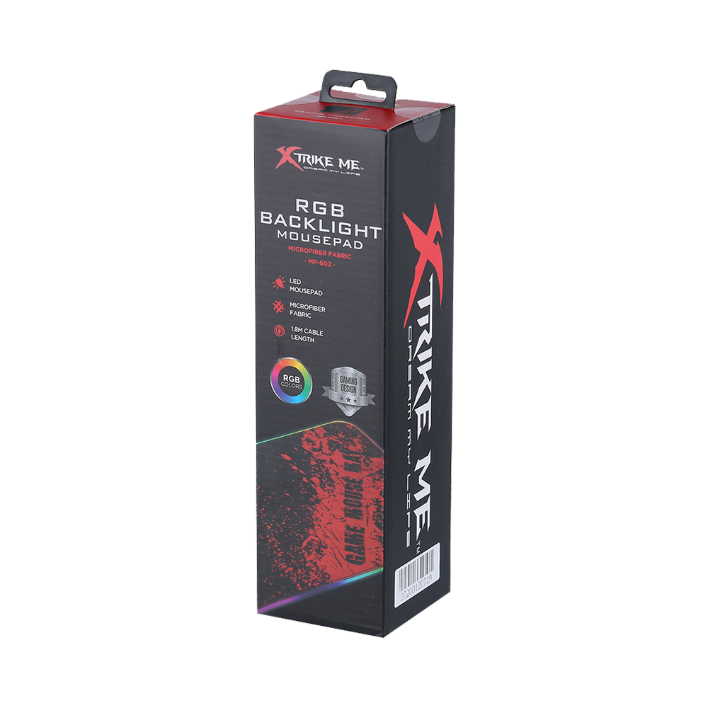 Tapis de souris Gaming Xtrike Me MP602 350 x 250 mm / RGB