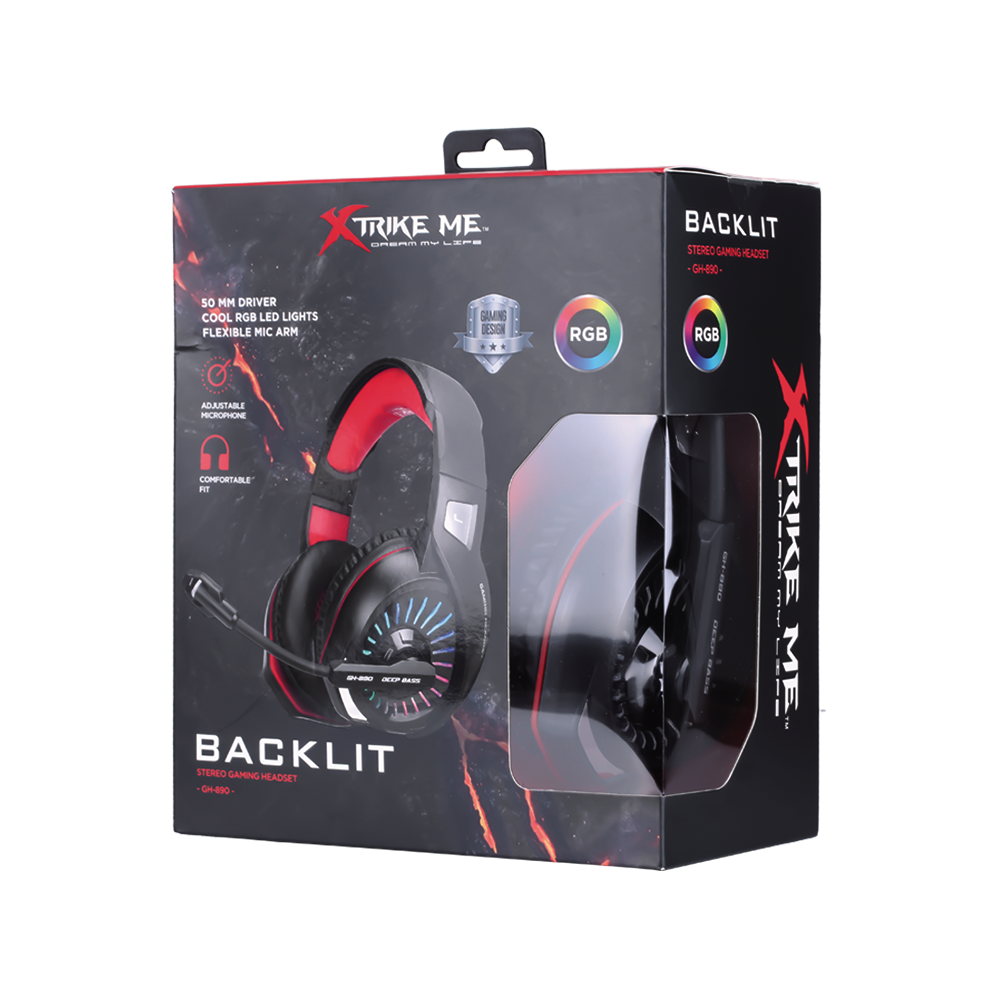 Casque Micro Gaming Xtrike Me GH-890 / RGB