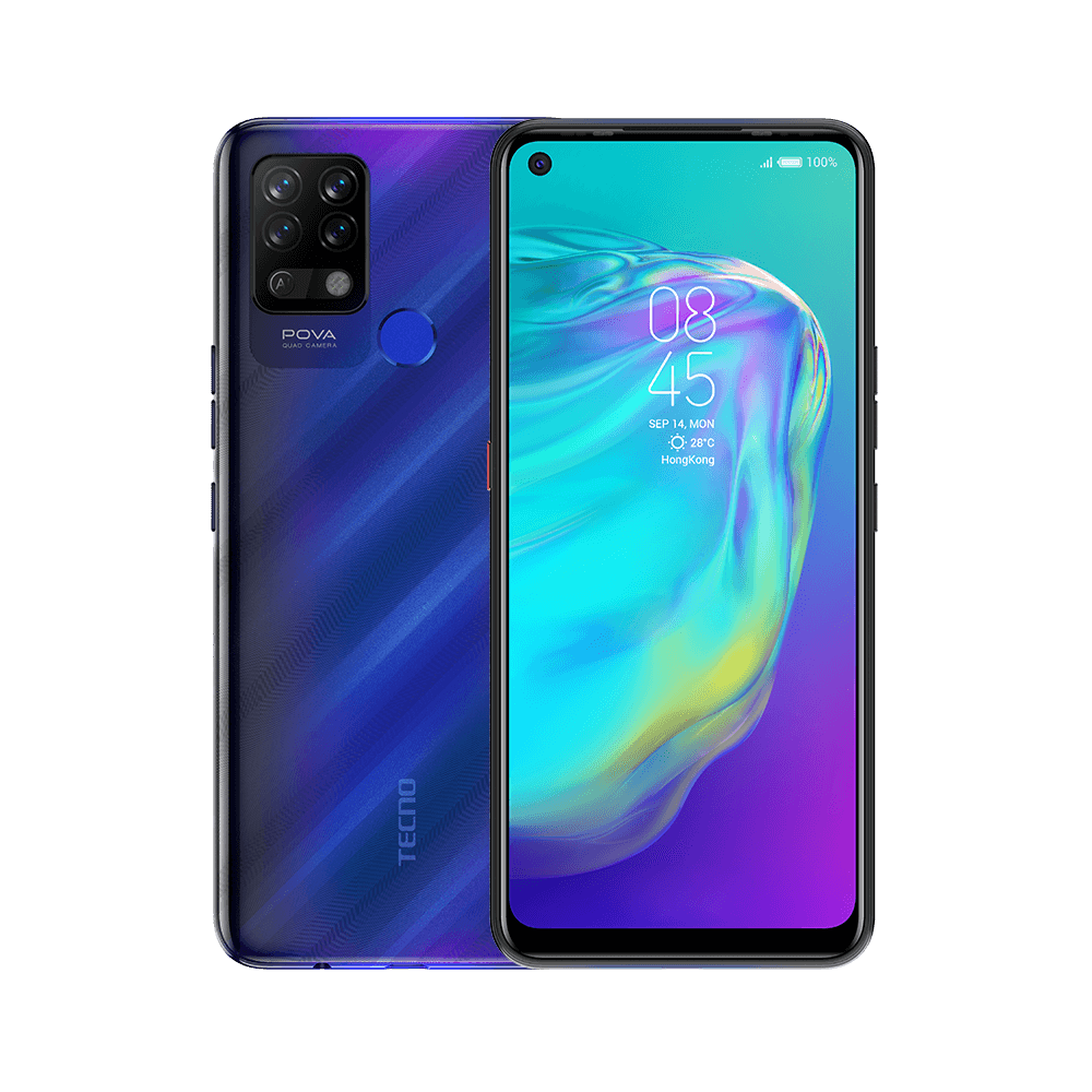 Tecno Pova Bleu - Tecno Mobile Tunisianet
