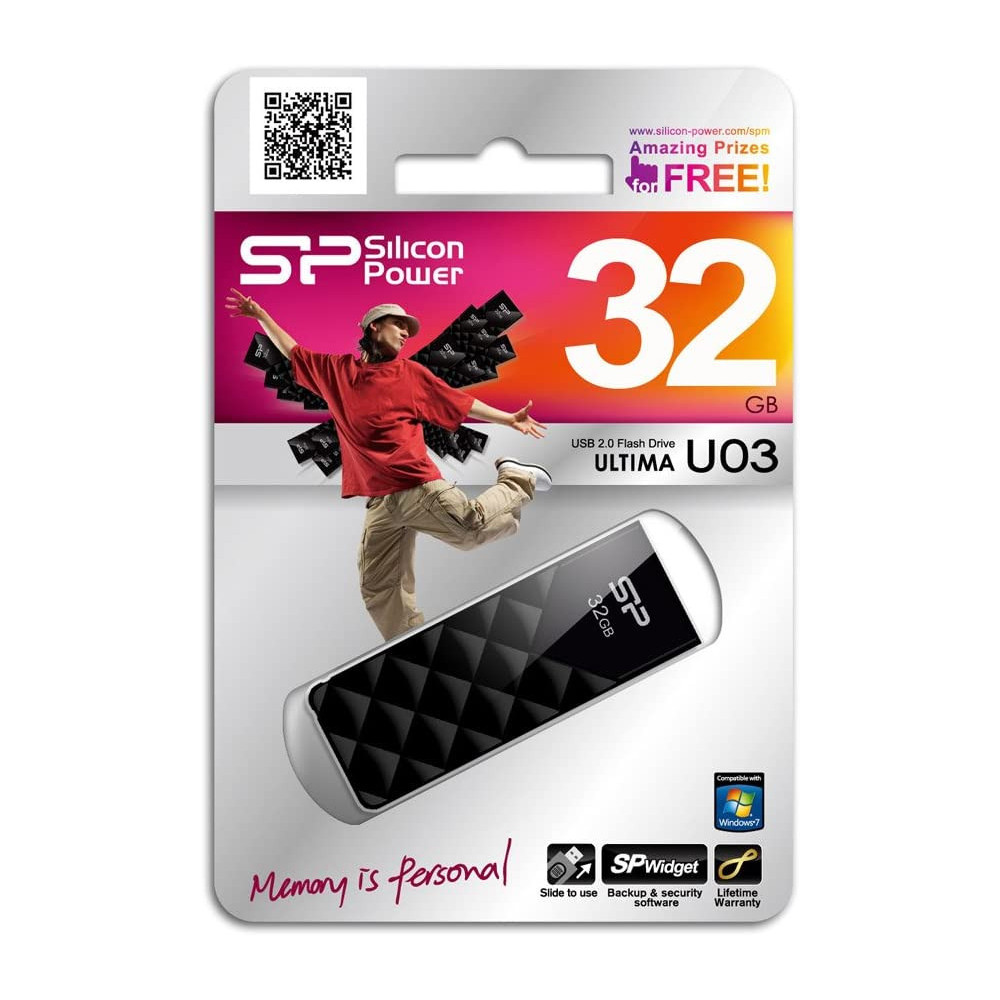 Clé USB Silicon Power Ultima U03 / 32 Go