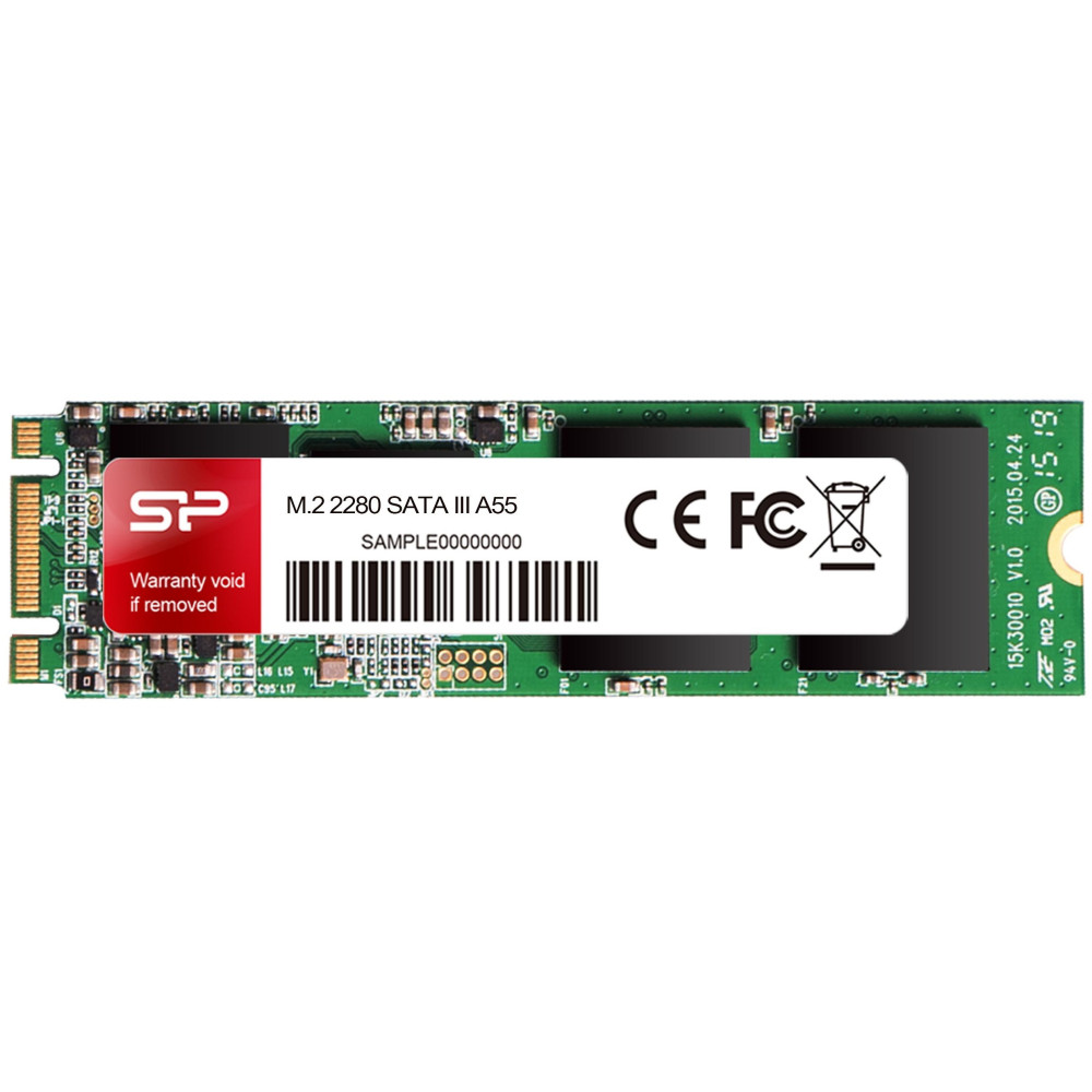 Disque Dur SSD M.2 2280 Silicon Power A55 / 256 Go