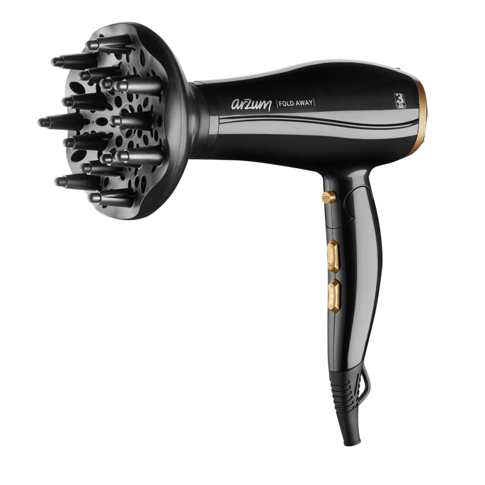 Sèche-cheveux Pliable Arzum AR5046 / 2300W / Noir