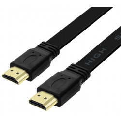 cable hdmi plat