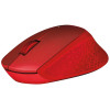 Souris sans fil Logitech M330 Silent Plus Rouge