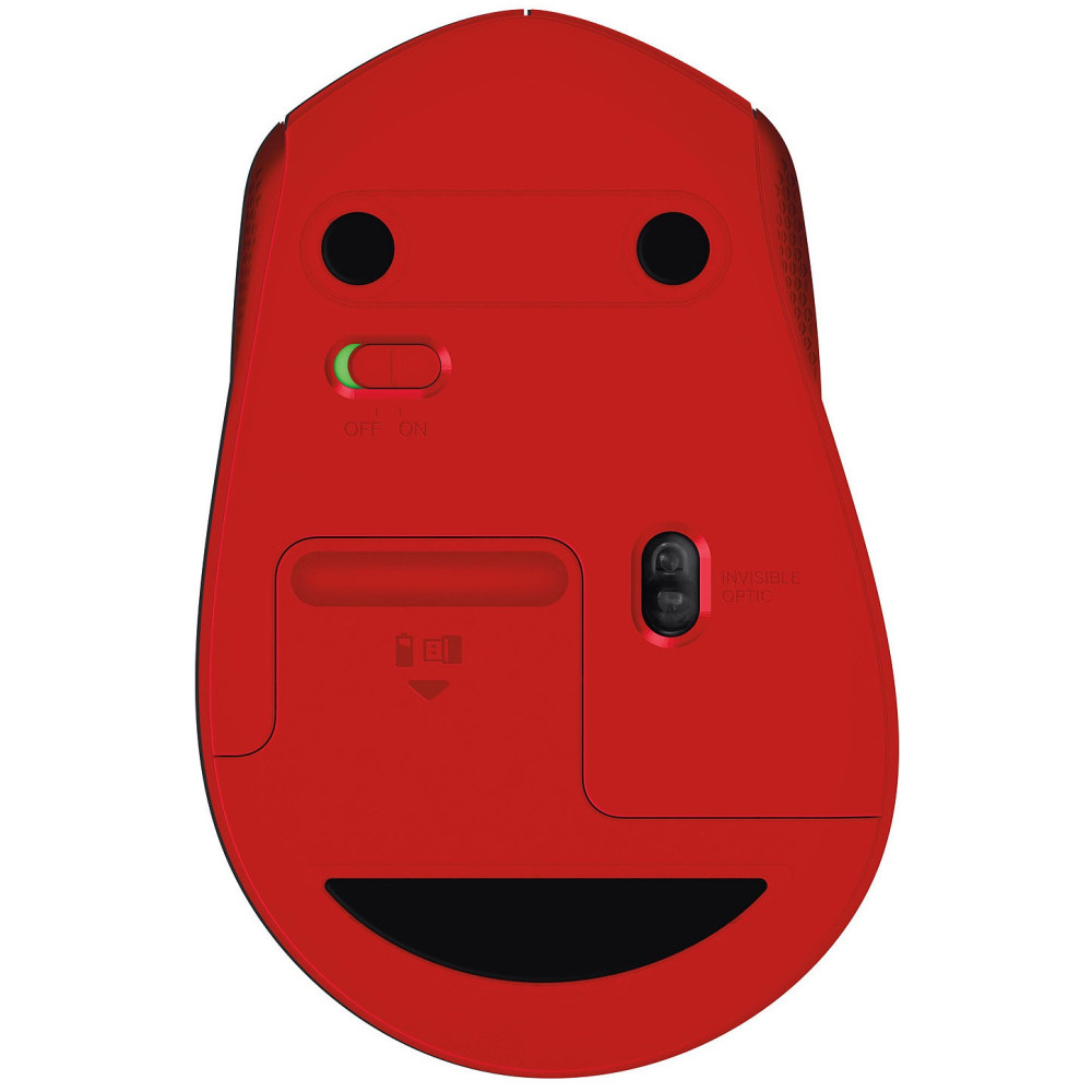 Souris sans fil Logitech M330 Silent Plus Rouge