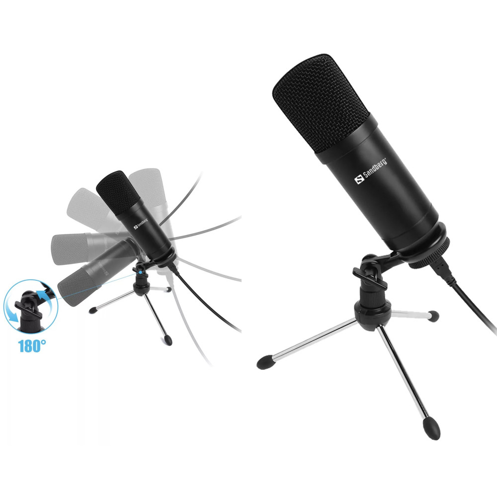 Microphone Sandberg Streamer 126-09