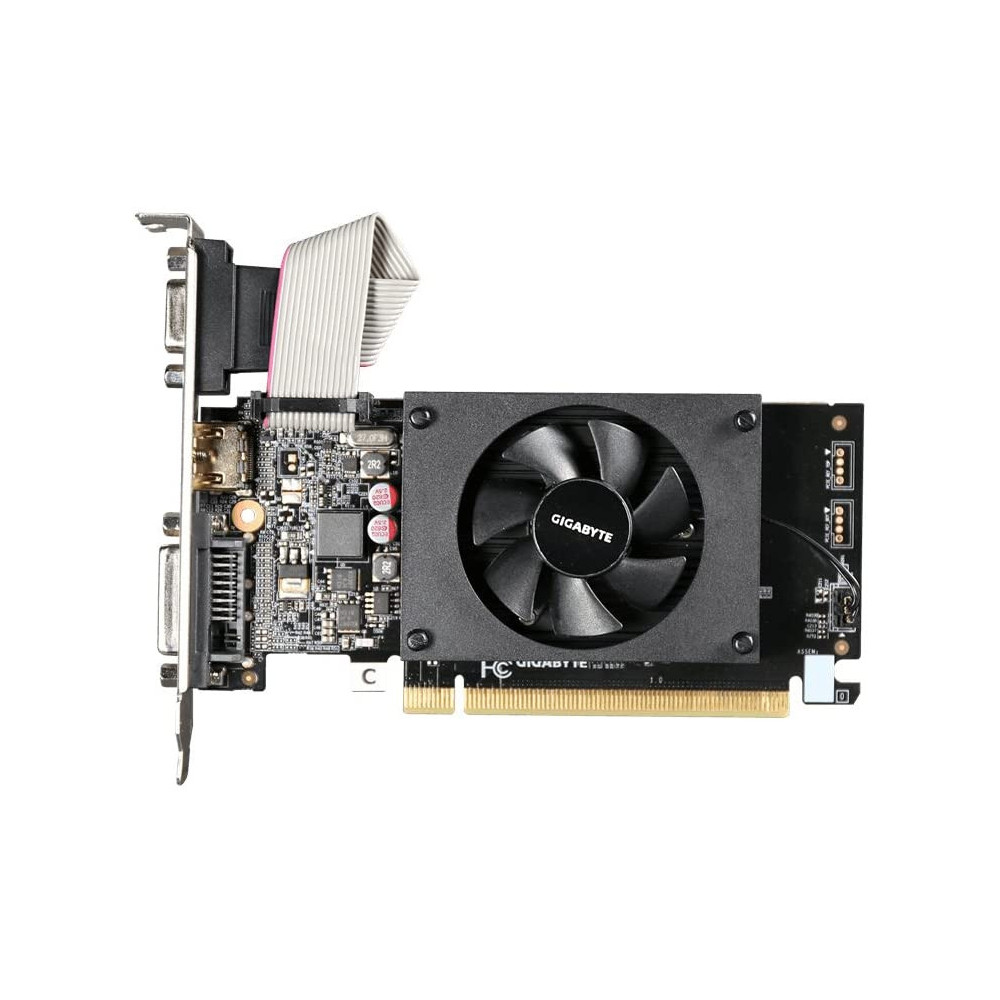 Carte graphique Gigabyte GeForce GT 710 / 2 Go GDDR3
