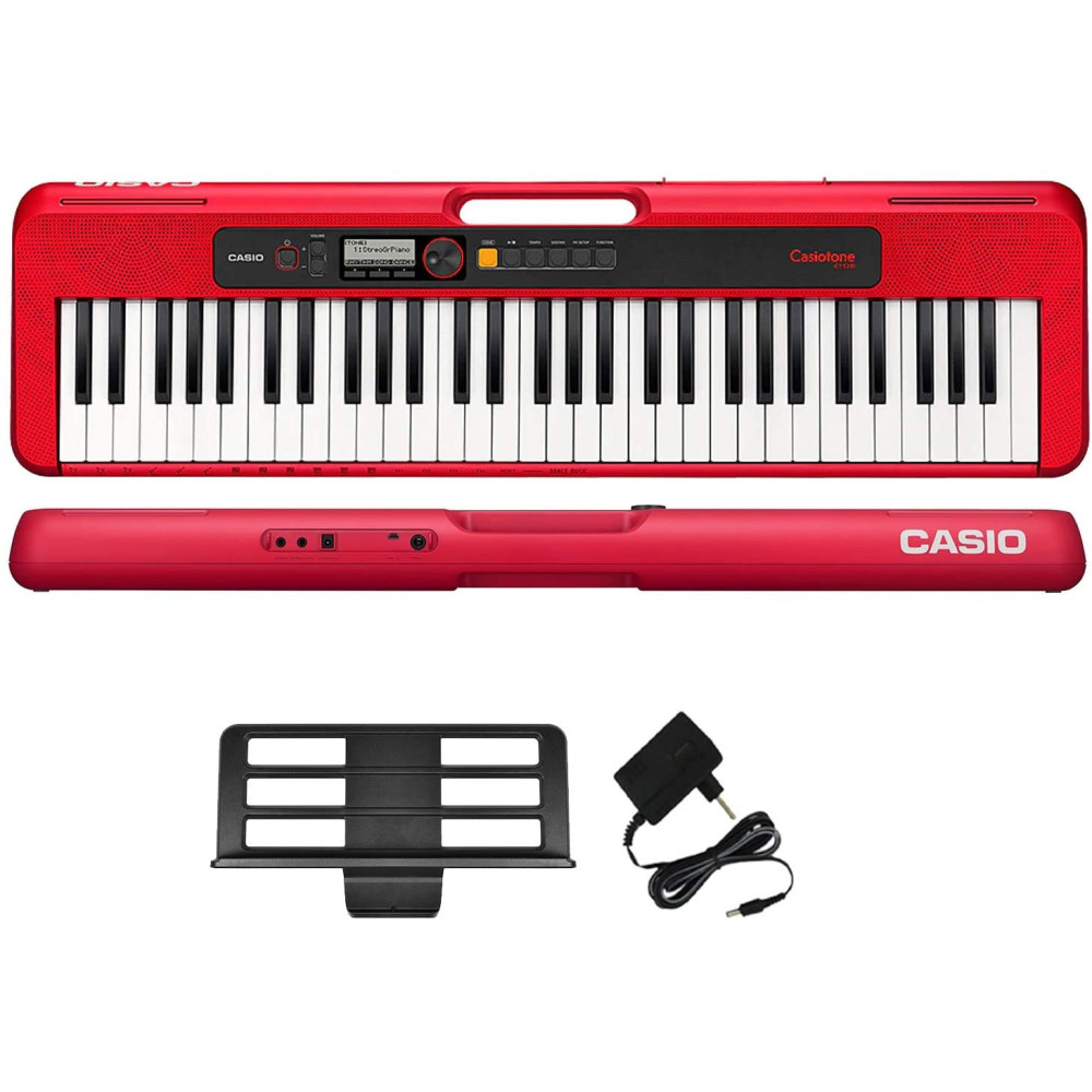 Clavier Electrique Casio Casiotone CT-S200 - Rouge