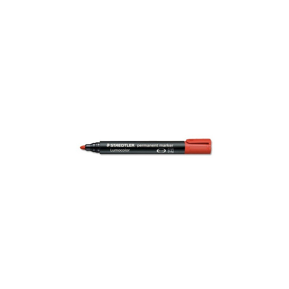 Marqueur permanent pointe ogive / Rouge