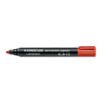 Marqueur permanent pointe ogive / Rouge