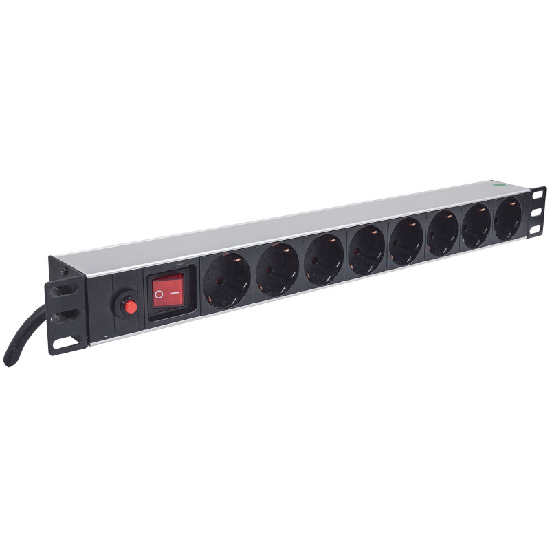 Multiprise 8 Ports Intellinet Rackable Avec Interrupteur (713986) -  Tunewtec Tunisie