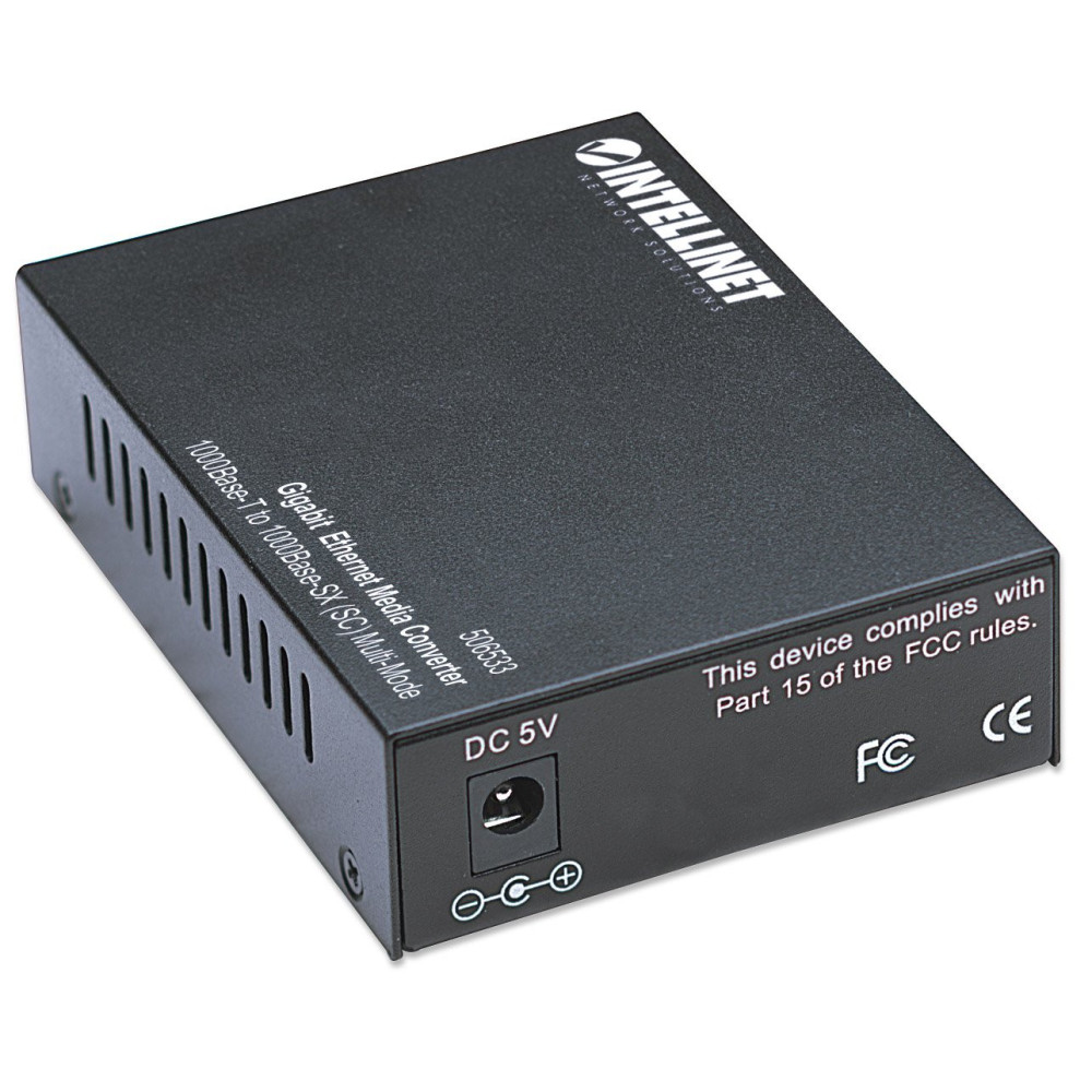 Convertisseur de support Gigabit Ethernet Intellinet