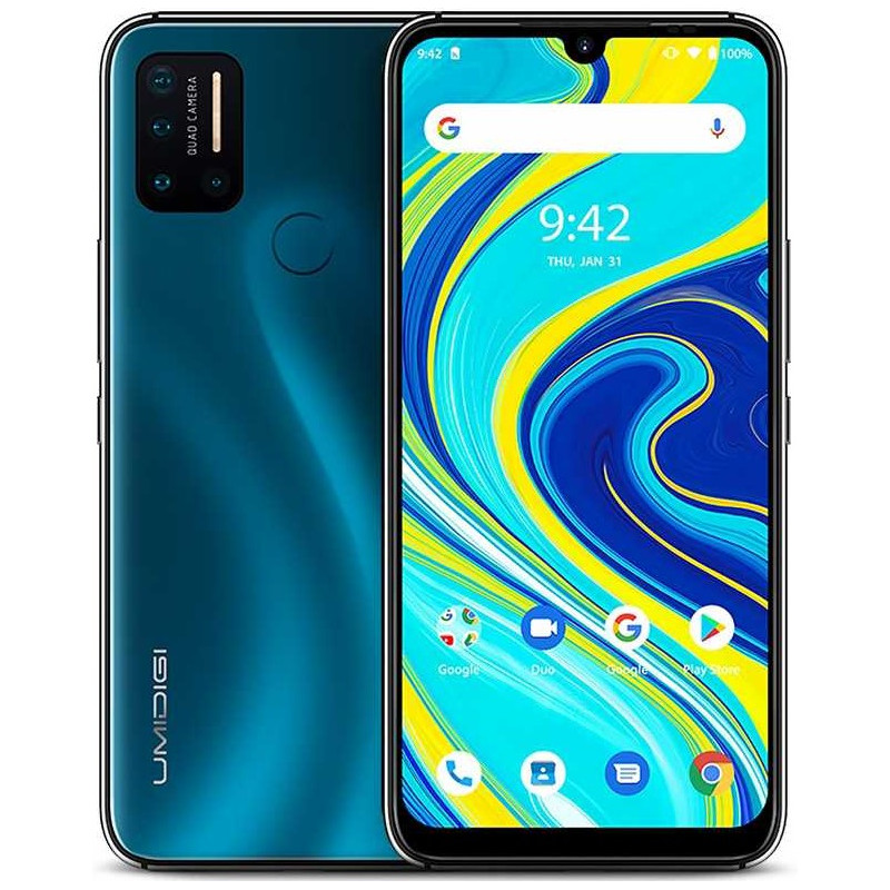 Téléphone Portable Umidigi A7 Pro / 4G / Double SIM / Bleu