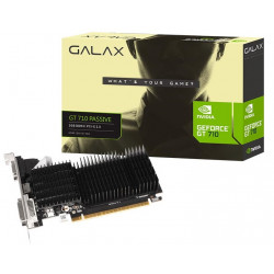 Carte graphique Galax GeForce GT 710 Passive - 2Go