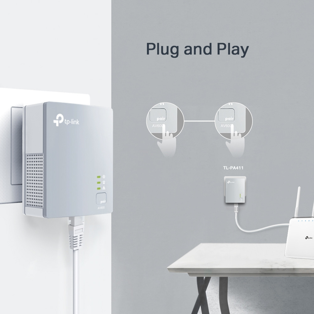 Kit de 2x mini CPL AV600