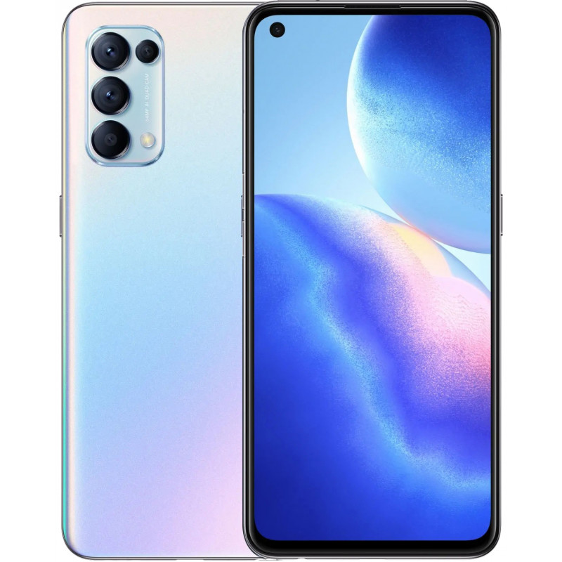 téléphone portable Oppo Reno 5, 4G, Silver