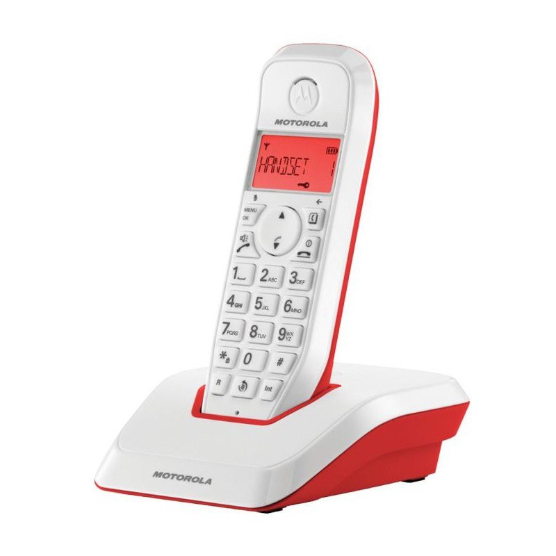 Téléphone Fixe Numérique Sans Fil Motorola S1201