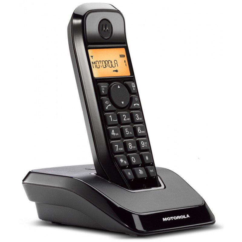 Téléphone Fixe Numérique Sans Fil Motorola S1201