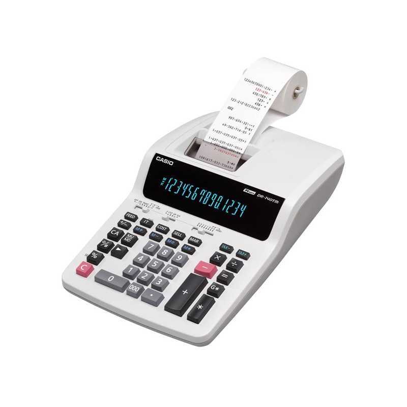 Machine à calculer Casio DR-140TM - matériel point de vente