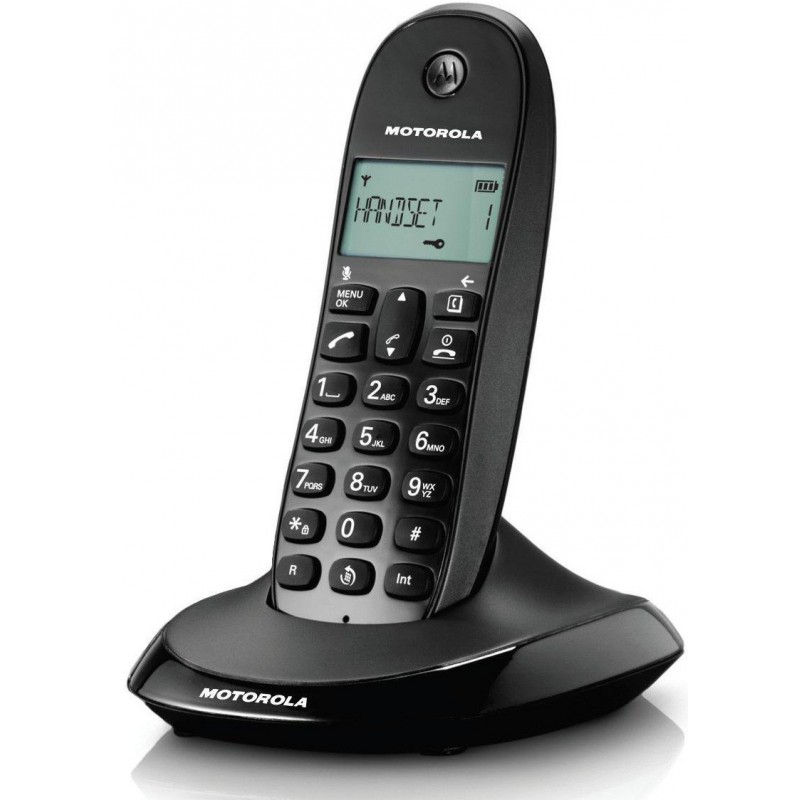Téléphone Fixe Sans Fil Motorola C1001 Lite 