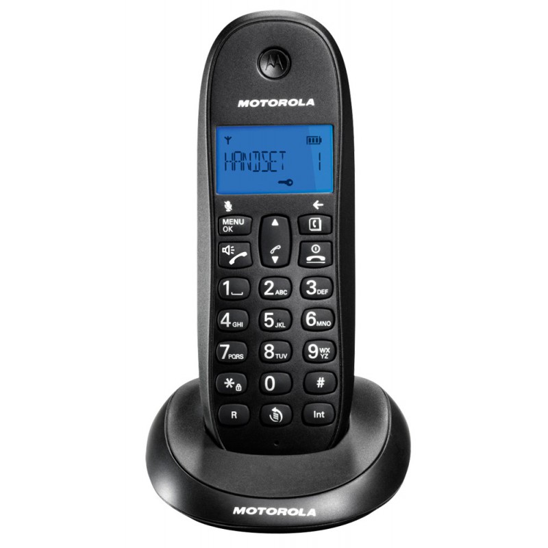 Téléphone Fixe Sans Fil Motorola C1001 Lite 