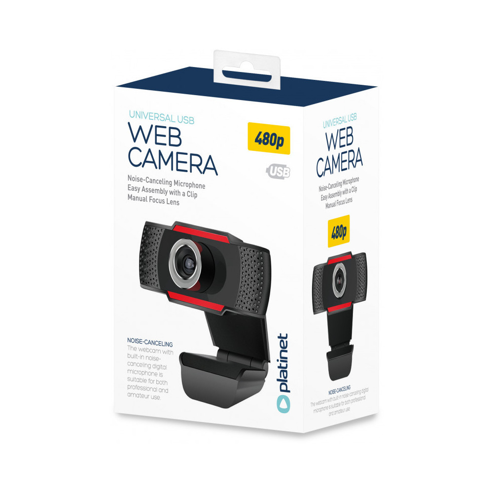 Webcam Platinet PCWC480 - 480p