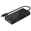 Adaptateur vidéo 4K Belkin USB Type C vers HDMI, VGA, DisplayPort et DVI