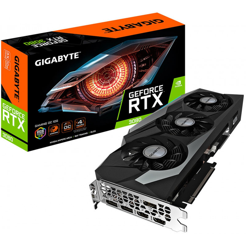 Carte graphique Gigabyte GeForce RTX 3080 GAMING OC 10G