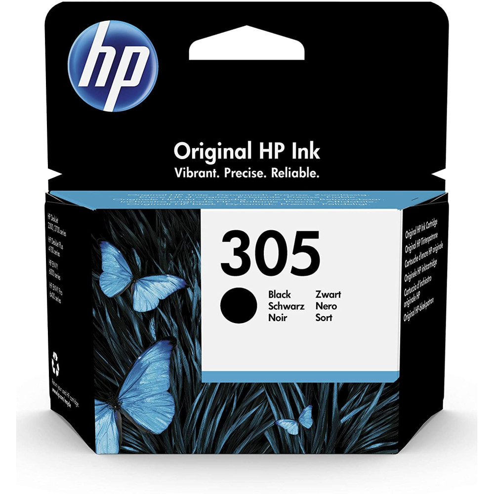 3YM61AE — Cartouche d’encre noire HP 305 authentique