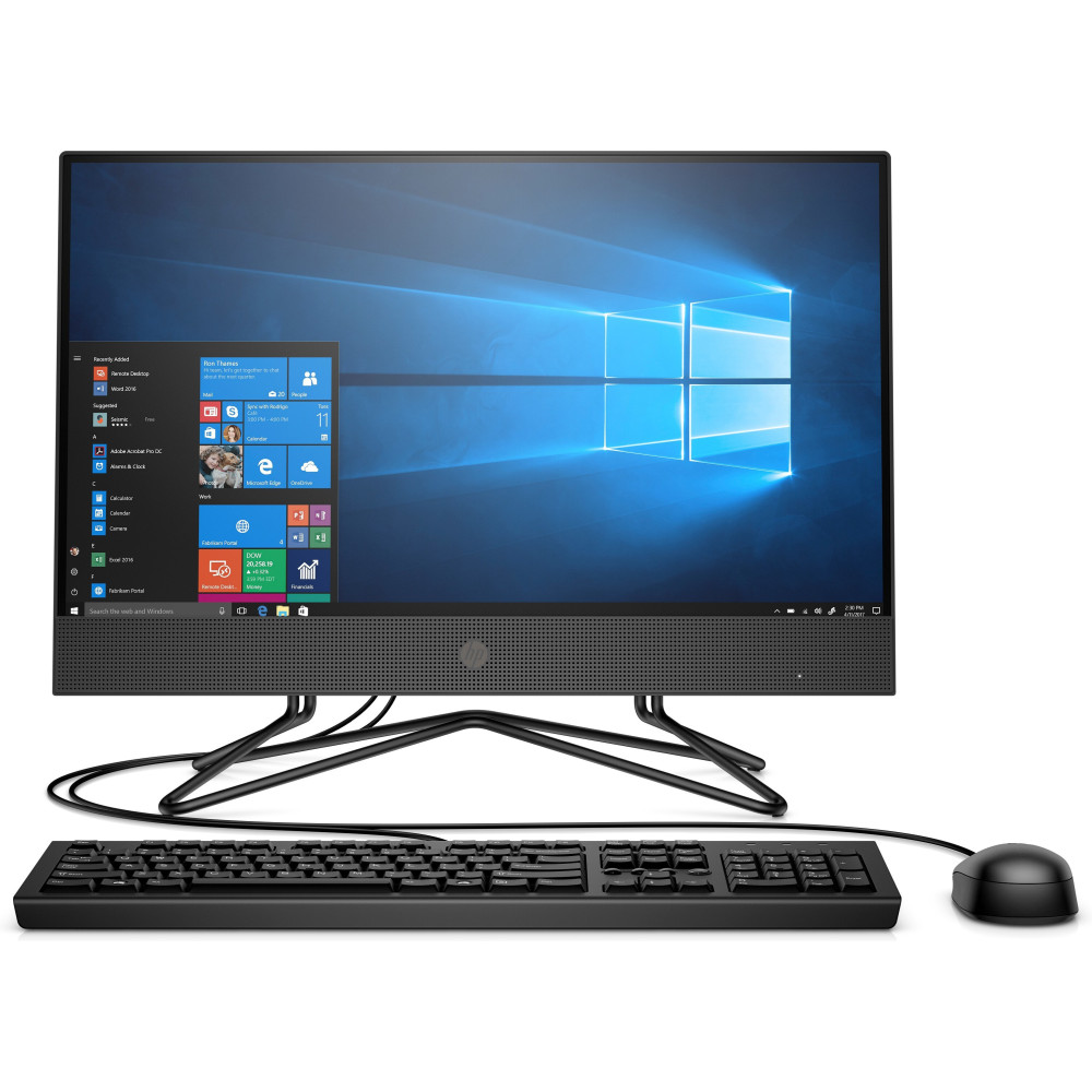Pc De Bureau Tout-En-Un HP 200 G4 22 - I5 10è Gén - 4 Go