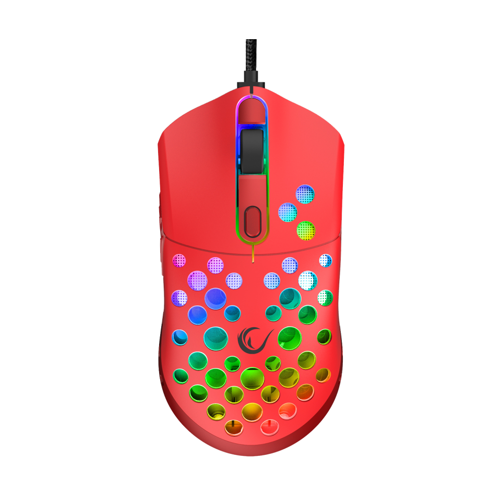 Souris Gaming Rampage Rocket SMX-R66 - 12000 dpi - RGB