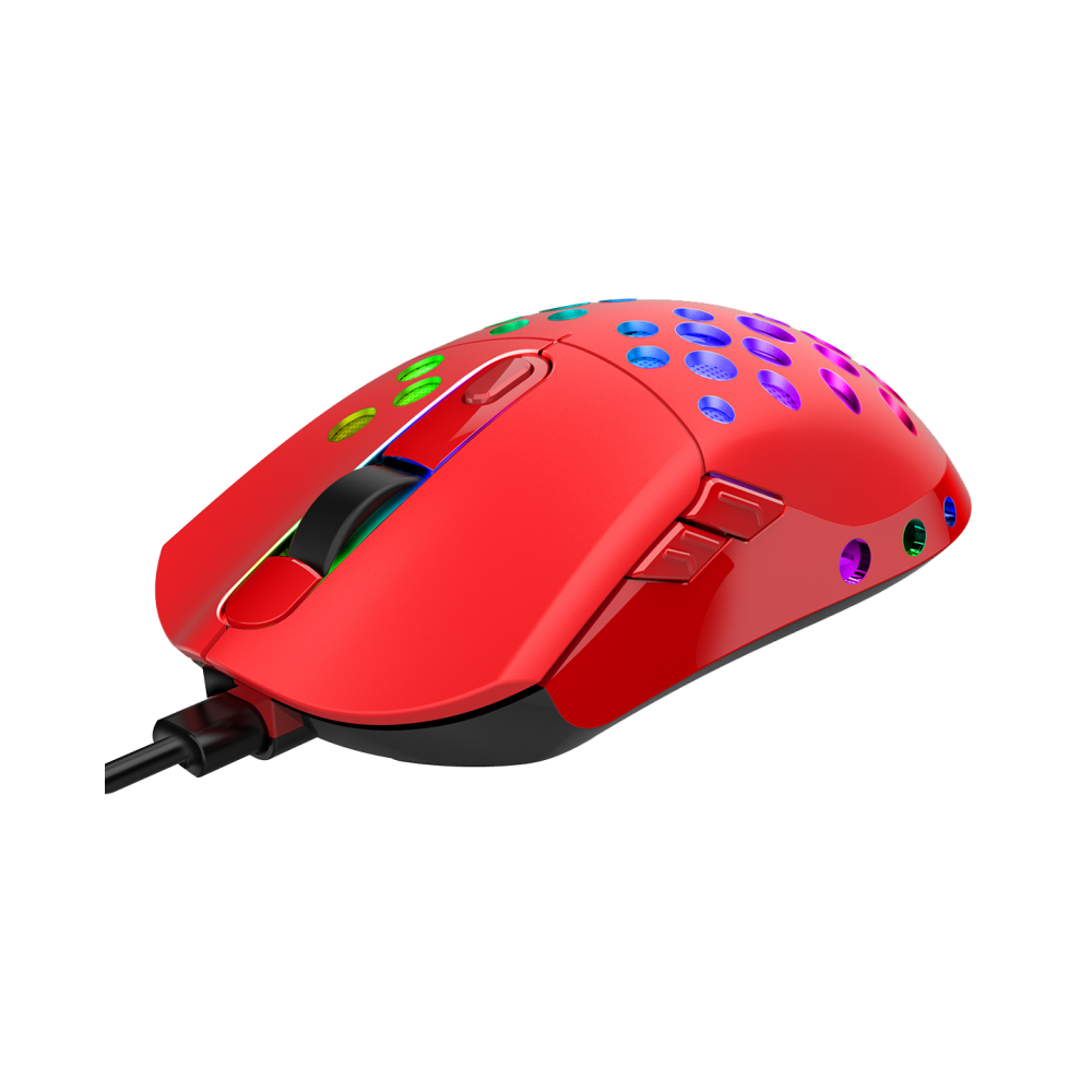 Souris Gaming Rampage Rocket SMX-R66 - 12000 dpi - RGB