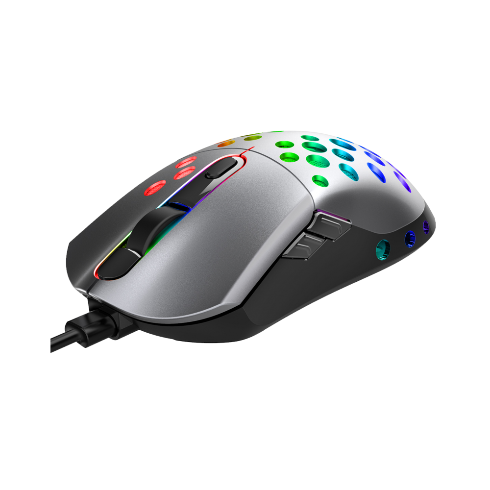 Souris Gaming Rampage Rocket SMX-R66 - 12000 dpi - RGB