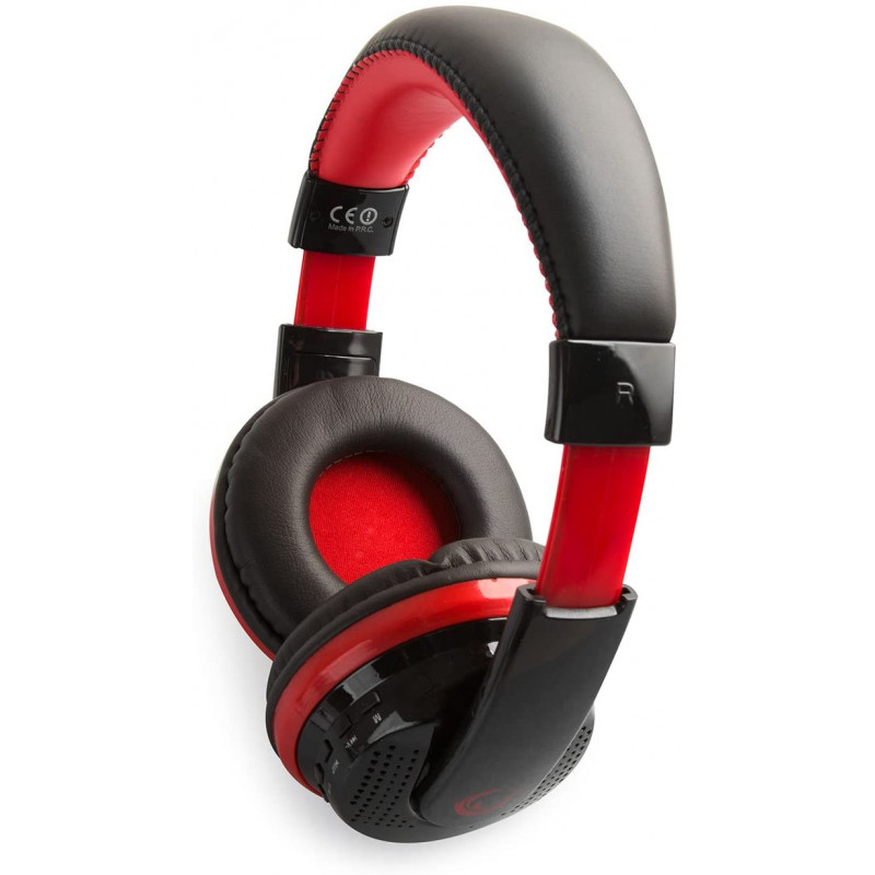 Casque Gaming Sans Fil Bluetooth Argenté - Micro Intégré - Neuf