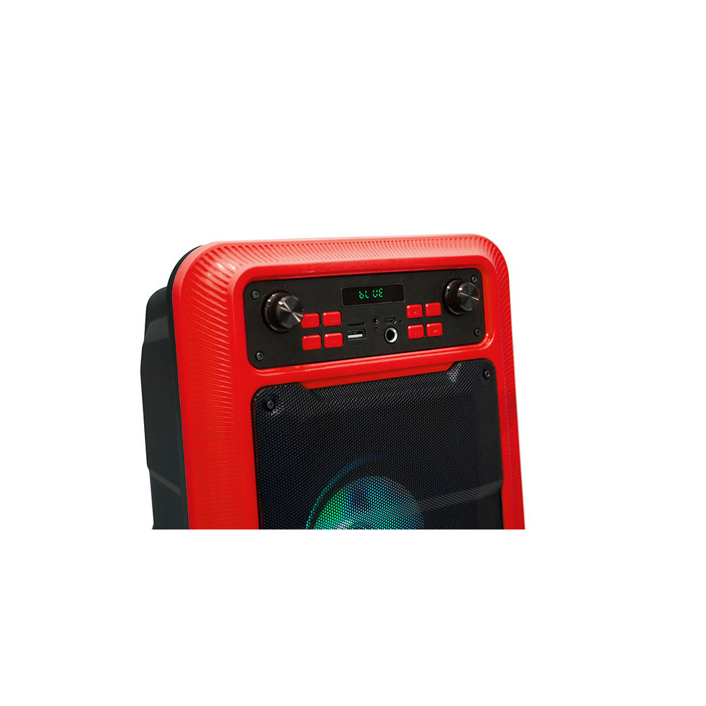 Haut Parleur sans fil Bluetooth Mikado MD-V99BT - 20W - Rouge