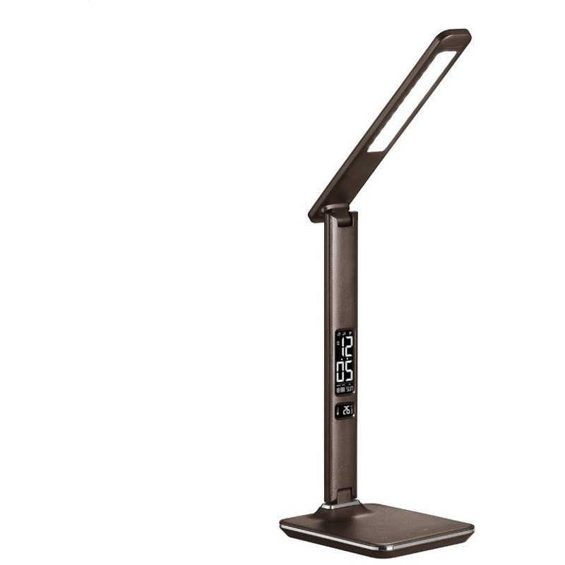 Lampe de bureau LED Platinet PDLU13BR / 14W / Marron