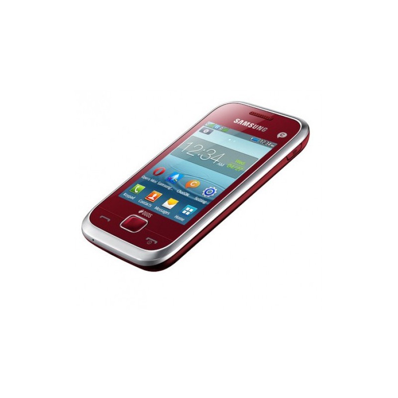 Téléphone Portable Samsung REX70 / Double SIM / Rouge