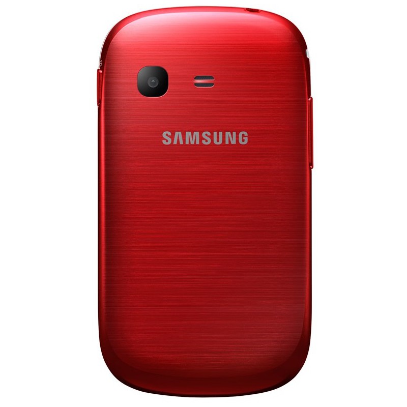 Téléphone Portable Samsung REX70 / Double SIM / Rouge