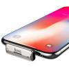 Adaptateur Lightning Hoco LS27 Iphone Charge + Audio Silver
