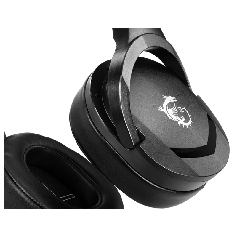Casque Micro Gaming Pliable MSI Immerse GH20 / Noir