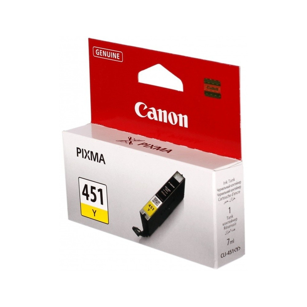 Cartouche Originale Canon CLI-451Y / Jaune