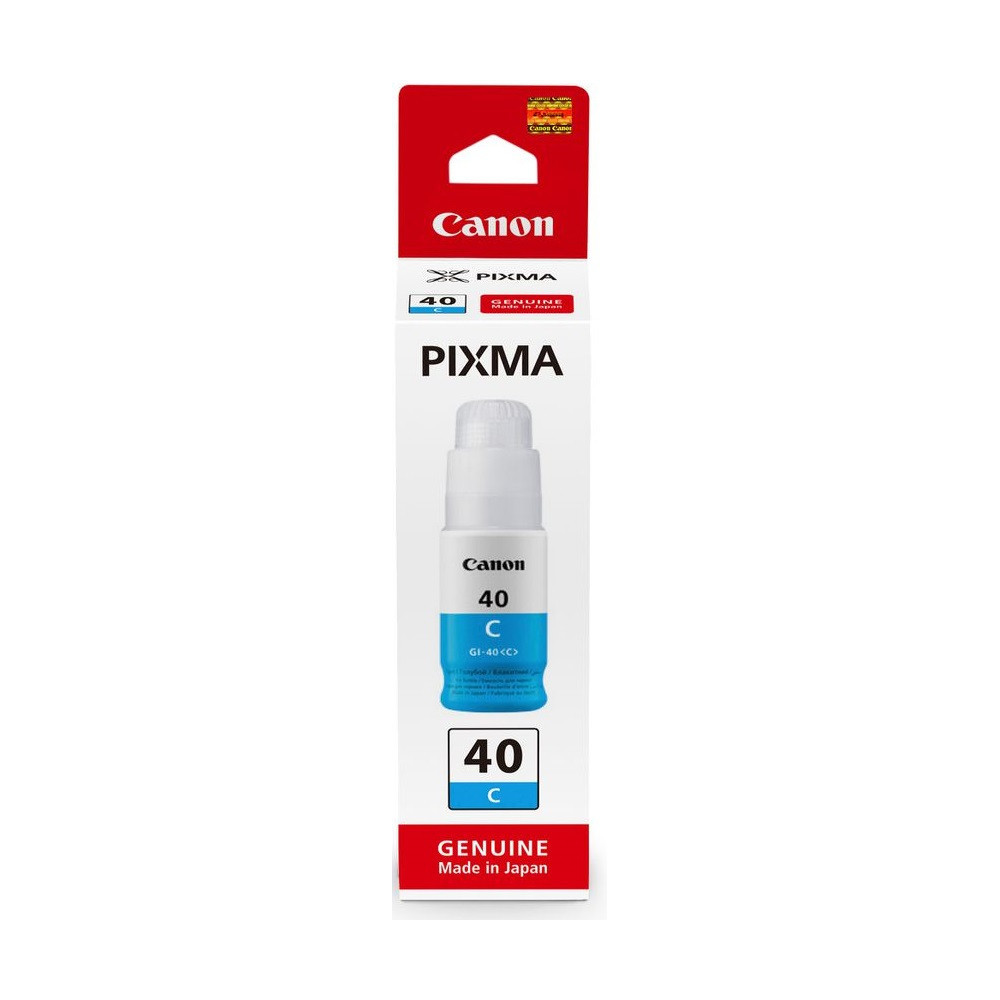 Bouteille d'encre Originale Canon GI-40 Cyan 7700 pages