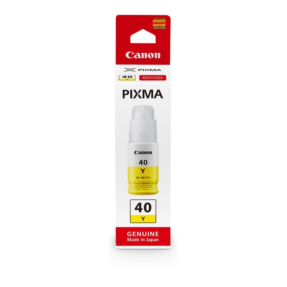Bouteille d'encre Originale Canon GI-40 Jaune 7700 pages