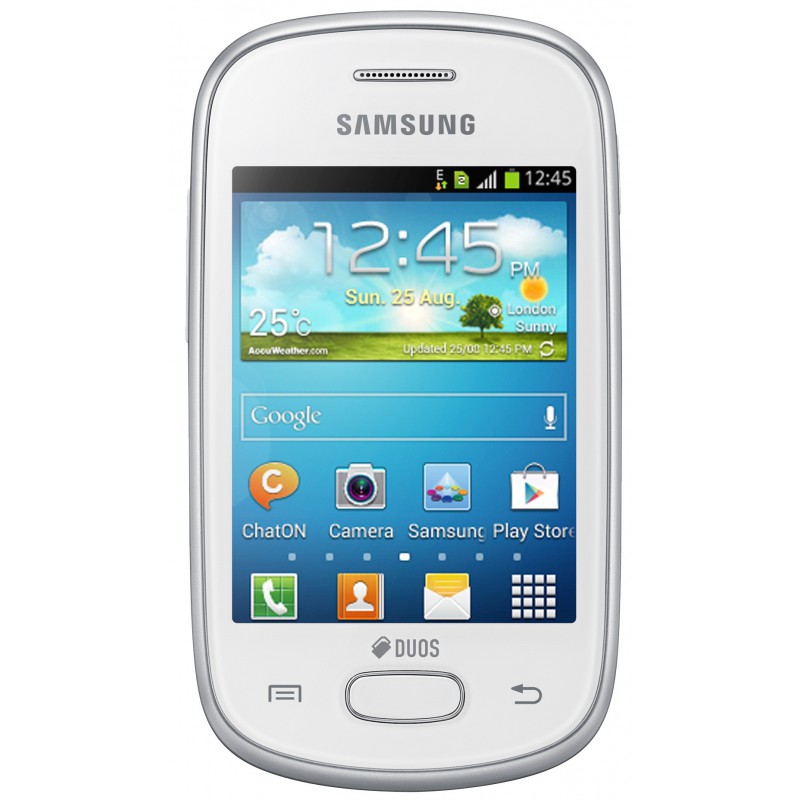 Téléphone Portable Samsung Galaxy Star S5282 Blanc / Double SIM