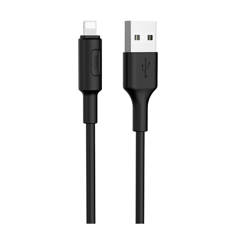 Câble USB Hoco X25 Pour IPHONE Flash / Noir