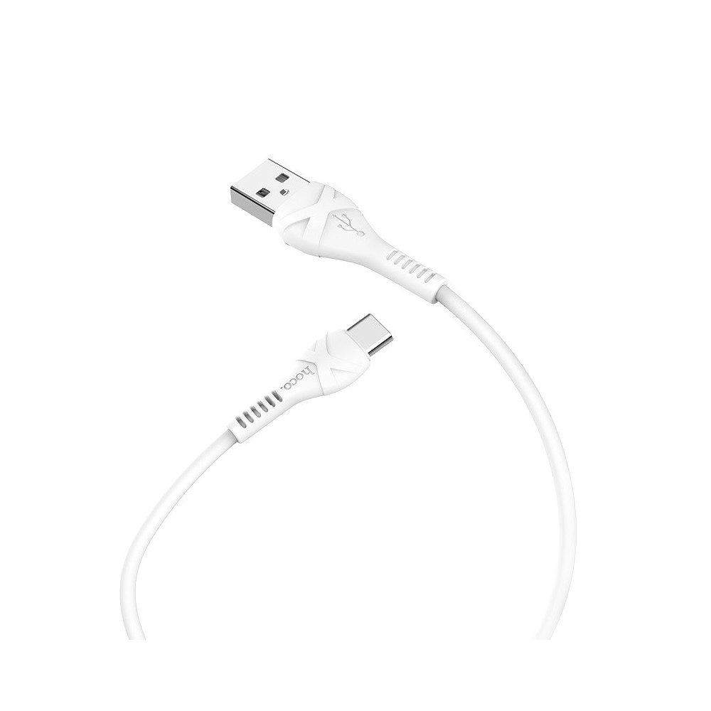 CÂBLE USB HOCO X37 Pour Type C / 1M / Blanc