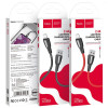 CÂBLE USB HOCO X39 2.4A Pour IPHONE / 1 M / Noir