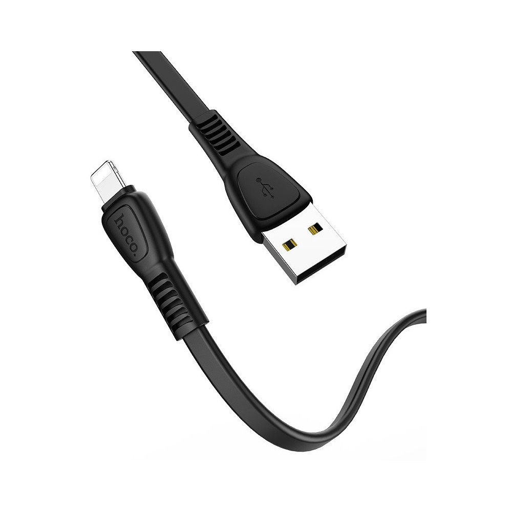 CÂBLE USB HOCO X40 3A Pour iPhone / 1 M / Noir